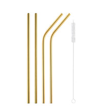 Load image into Gallery viewer, Stainless Steel Metal Straw