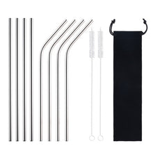 Load image into Gallery viewer, Stainless Steel Metal Straw