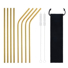 Load image into Gallery viewer, Stainless Steel Metal Straw