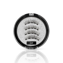 Load image into Gallery viewer, Magnetic Natural Eyelashes With 5 Magnets 3D