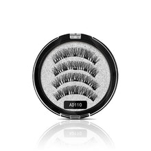 Load image into Gallery viewer, Magnetic Natural Eyelashes With 5 Magnets 3D