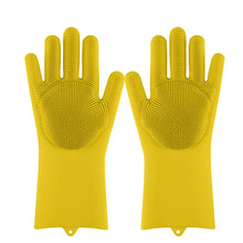 Load image into Gallery viewer, Magic Dishwashing Cleaning Sponge Gloves