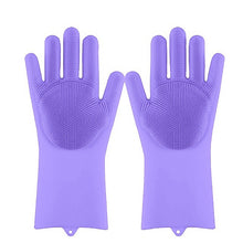Load image into Gallery viewer, Magic Dishwashing Cleaning Sponge Gloves