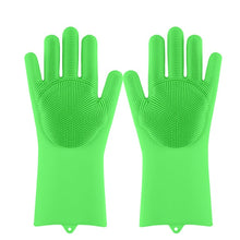 Load image into Gallery viewer, Magic Dishwashing Cleaning Sponge Gloves