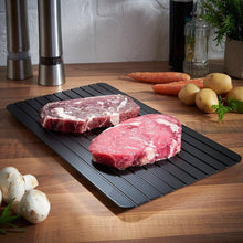 Load image into Gallery viewer, Fast Defrosting Tray Thaw Frozen Food Meat
