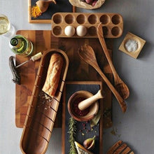 Load image into Gallery viewer, Wooden Eggs Holder
