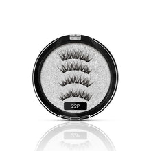 Load image into Gallery viewer, Magnetic Natural Eyelashes With 5 Magnets 3D
