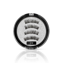 Load image into Gallery viewer, Magnetic Natural Eyelashes With 5 Magnets 3D
