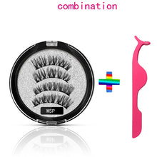 Load image into Gallery viewer, Magnetic Natural Eyelashes With 5 Magnets 3D
