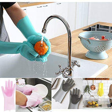 Load image into Gallery viewer, Magic Dishwashing Cleaning Sponge Gloves
