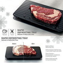 Load image into Gallery viewer, Fast Defrosting Tray Thaw Frozen Food Meat
