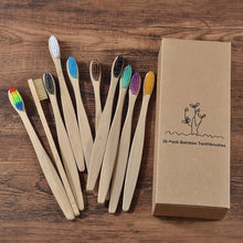 Load image into Gallery viewer, Eco Friendly Bamboo Toothbrush
