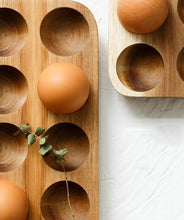 Load image into Gallery viewer, Wooden Eggs Holder
